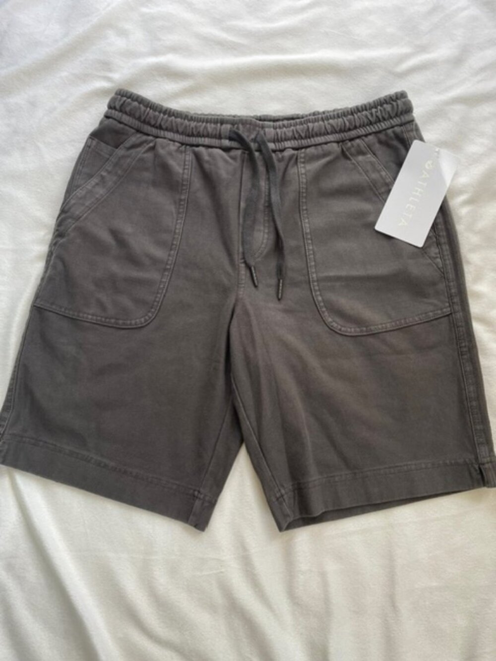 Athleta Women's Farallon Bermuda Short Pants, Gray, Size 4